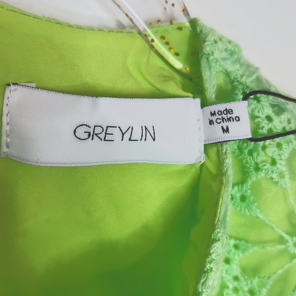 Adelyn Rae Lina Embroidered Open Back Midi Dress - Picture 8 of 16